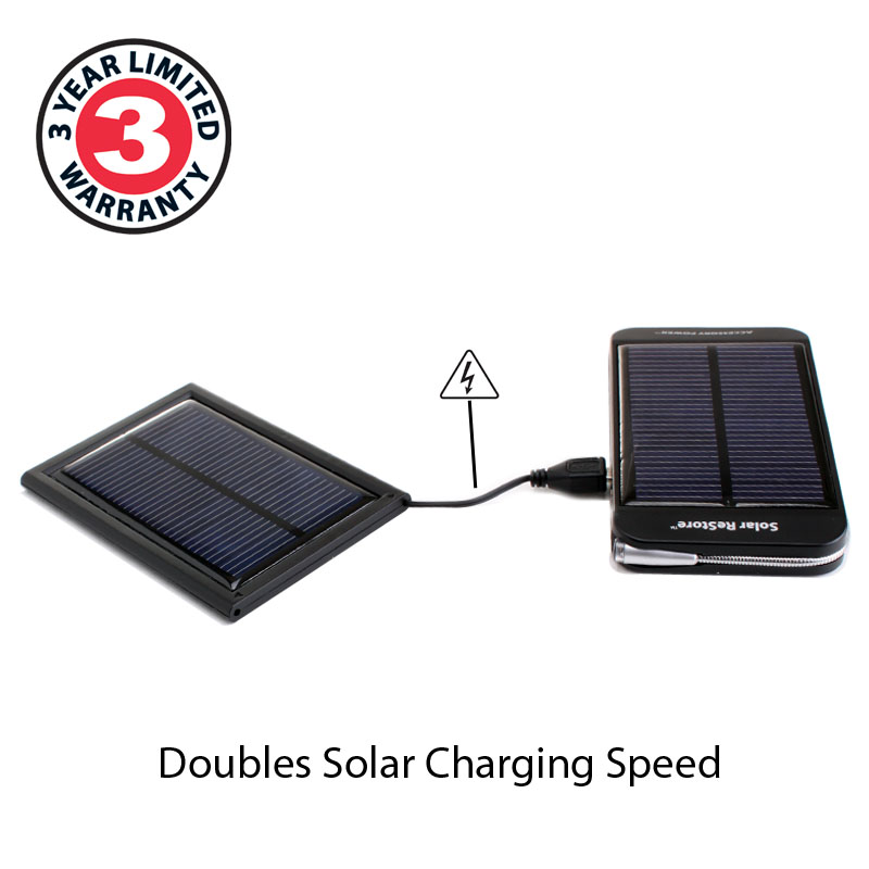 doubles your restore s solar charging speed add on solar