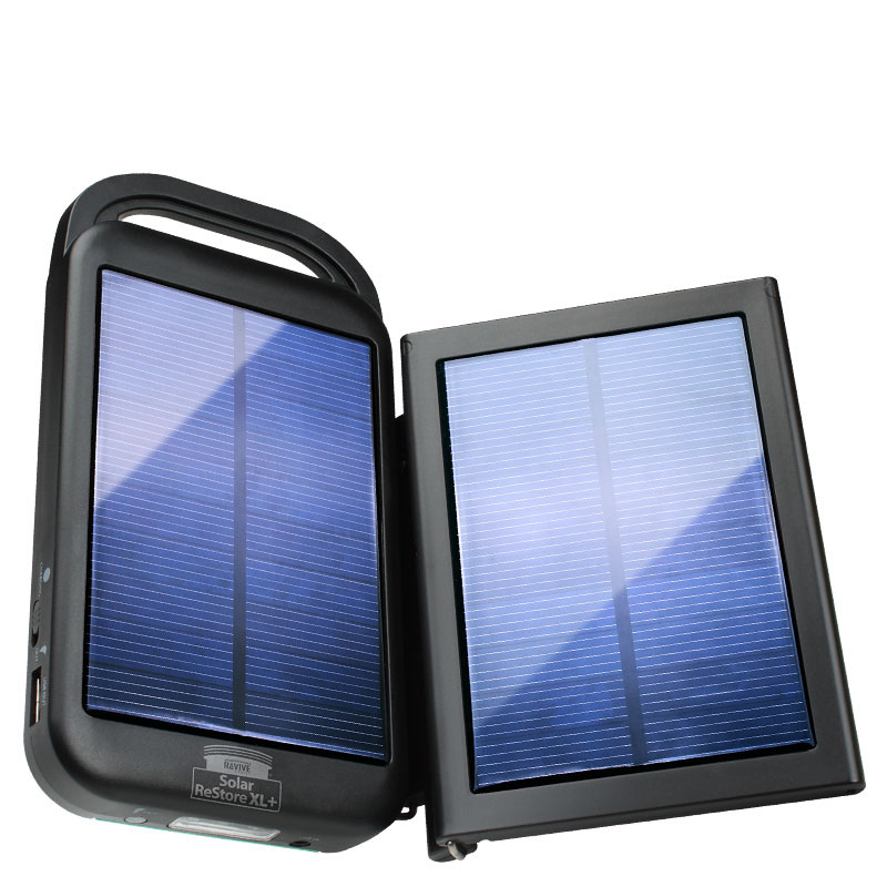 Revive Solar Restore XL Solar Powered USB Charger Light w Rapid Charge 