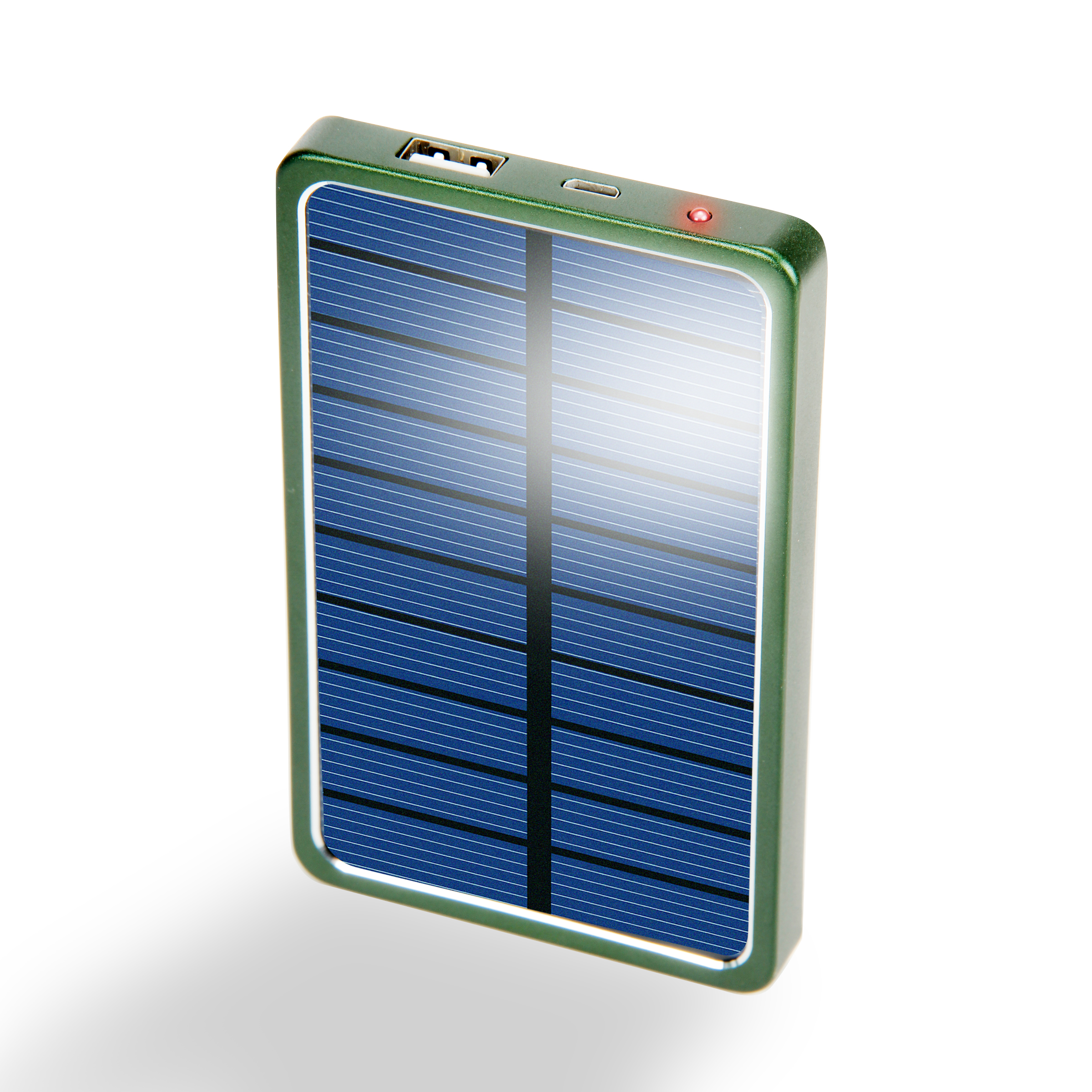 4000mAh Power Bank with Backup Solar Panel and 1.5A USB ...