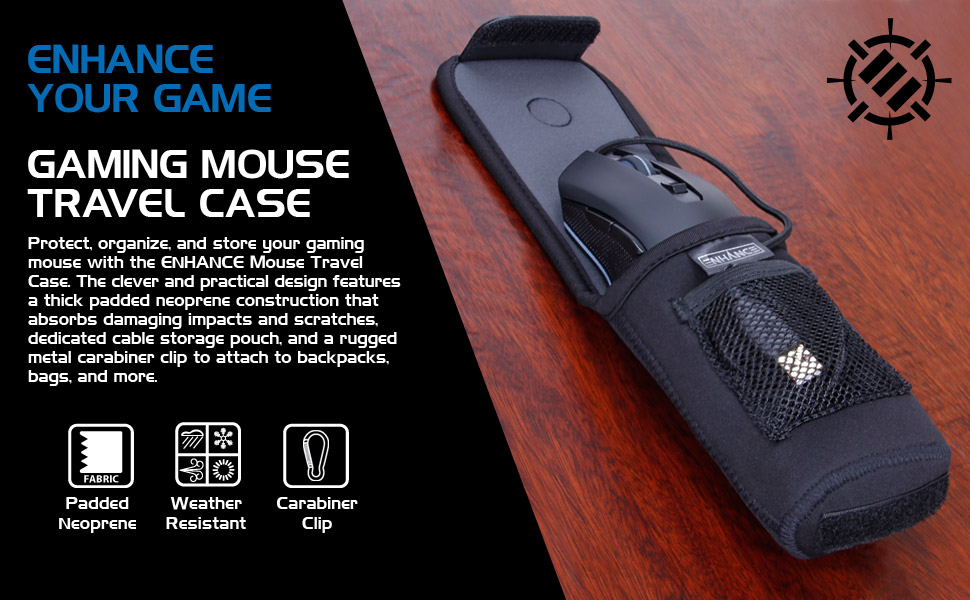 Razer ENHANCE Gaming Mouse Travel Case for Logitech Corsair Gaming Mice 