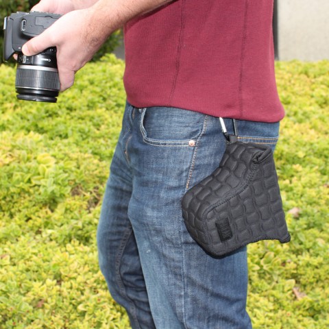 USA Gear Universal Small Digital Camera Kit Case - black