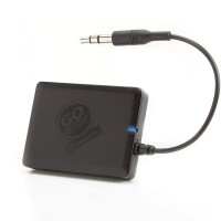 GOgroove Portable Bluetooth Receiver 3.5mm AUX for Cars, Stereos and more - AUX Kit and Black