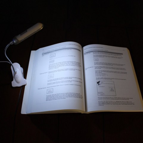 USB Flexible Clip-On Laptop Lamp & Work Light w/ 7 LED Lights & Clip-On Clamp
