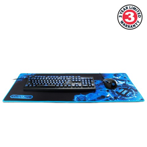 XXL Extended Gaming Mouse Mat / Pad ( 31.5 x 13.75 Inches ) - Blue
