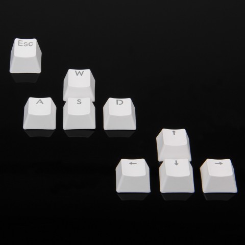 ENHANCE Gaming Keyboard Keycaps Upgrade Kit - WASD & Arrow Key with Cleaning Kit