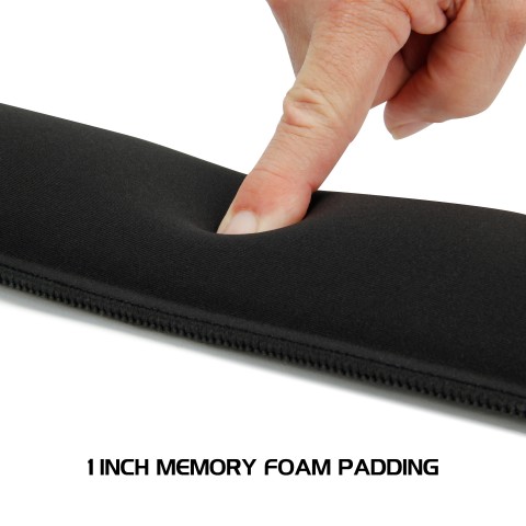 Keyboard Wrist Rest Pad with Soft Memory Foam Support by ENHANCE