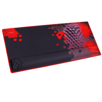 ENHANCE Large Extended Gaming Mouse Pad with Memory Foam Wrist Rest - Red XXL