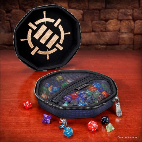 ENHANCE Collector's Edition DnD Dice Tray for up to 150 Dice (Dragon Blue) - Dragon Blue