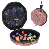 ENHANCE Collector's Edition DnD Dice Tray for up to 150 Dice (Dragon Pink) - Dragon Pink