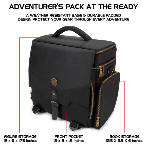 ENHANCE RPG Adventurer's Bag (Black) - Black
