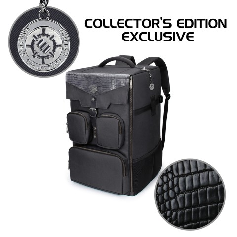 ENHANCE Collector's Edition Board Game Backpack - Game Storage (Dragon Black) - Dragon Black