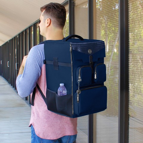 PRE-ORDER | ENHANCE Collector's Edition Board Game Backpack - Game Storage - Dragon Blue