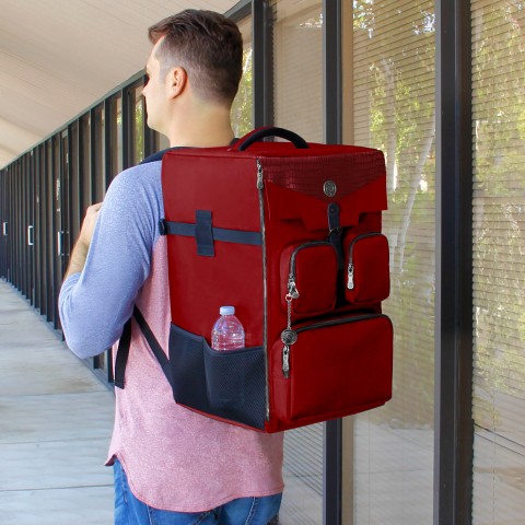 PRE-ORDER | ENHANCE Collector's Edition Board Game Backpack - Game Storage - Dragon Red