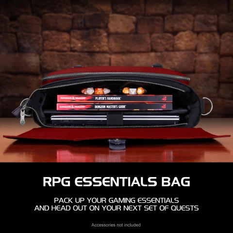 PRE-ORDER | ENHANCE RPG Player's Messenger DnD Bag Collector's Edition - Dragon Red