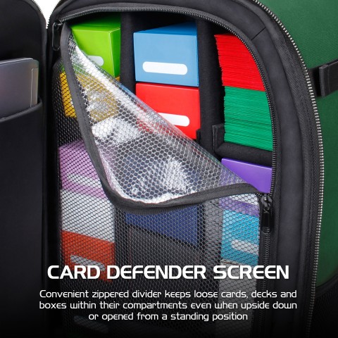 ENHANCE MTG Backpack Collector's Edition, TCG Card Organization (Dragon Green) - Dragon Green