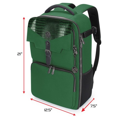 ENHANCE MTG Backpack Collector's Edition, TCG Card Organization (Dragon Green) - Dragon Green