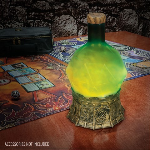 ENHANCE Gaming Sorcerer's Potion Light with Swirling Mystical Brew (Green) - Green