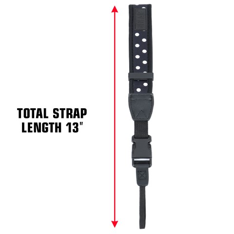 Digital Camera Wrist Strap w/ Padded Neoprene & Quick Release Buckle System - Polka Dot