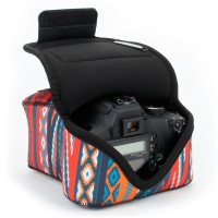 DSLR Camera Case Sleeve with Accessory Storage & Strap Openings - Southwest