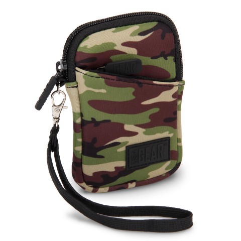 Compact Camera Bag Case for Canon Powershot SX720 HS , ELPH 190 IS & More - Camo Green