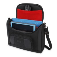S7 Pro Messenger Bag with Customizable Dividers, Accessory Pockets & Carry Strap - Red