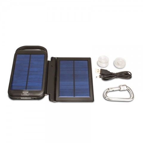ReVIVE Solar ReStore XL+ 6000mAh Solar Powered Universal USB Battery Charger & Flashlight with Rapid-Charge Adapter Panel