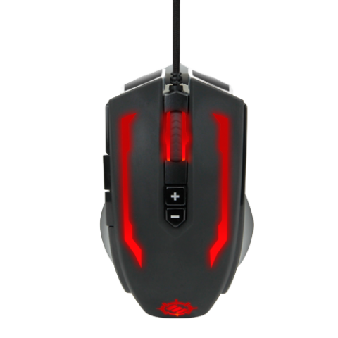 ENHANCE SCORIA Pro Gaming Mouse - RGB LED , 7 Programmable Buttons & 14400 DPI - Black
