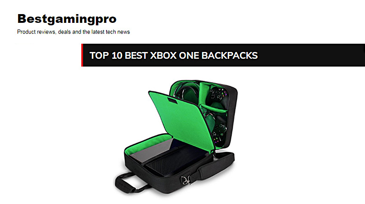 TOP 10 BEST XBOX ONE BACKPACKS