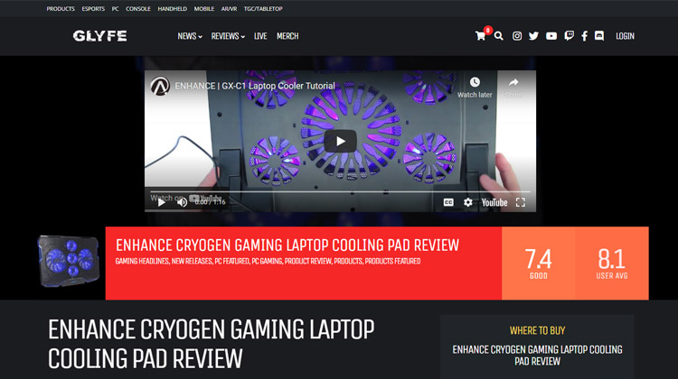 Gaminglyfe put the cryogen 2 to the test, for real
